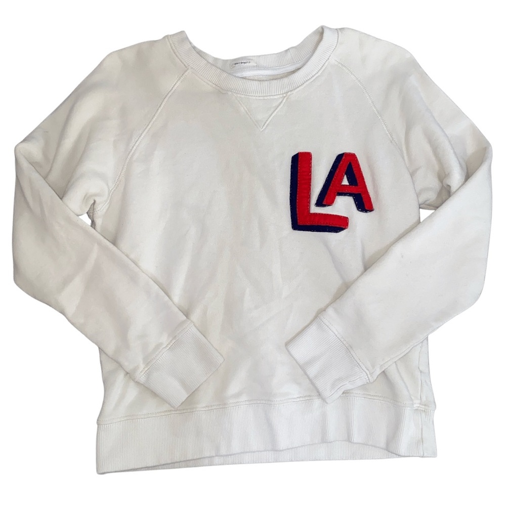 vintage looking LA crewneck by the brand MOTHER